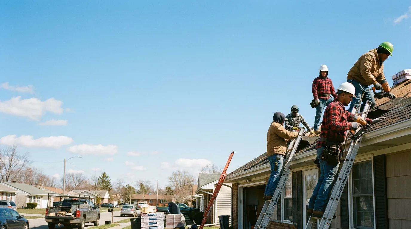 Roofing in Mecosta, MI near me